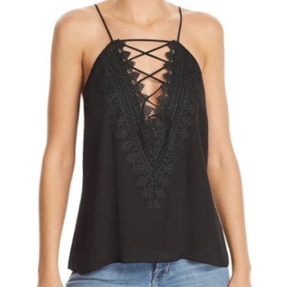 Wayf Tops - WAYF Laceup Camisole Size Small